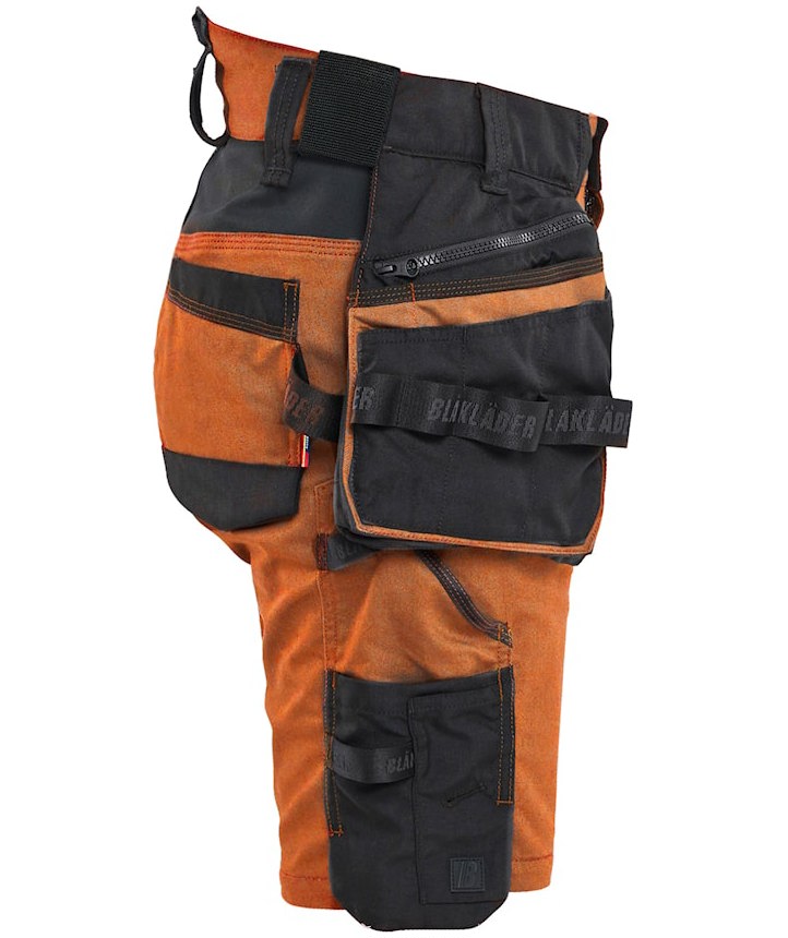Bl&aring;kl&auml;der Striker Damen Handwerkershorts, Rost/schwarz, large image number 2
