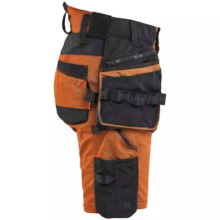 Blåkläder Striker Damen Handwerkershorts, Rost/schwarz, large image number 2