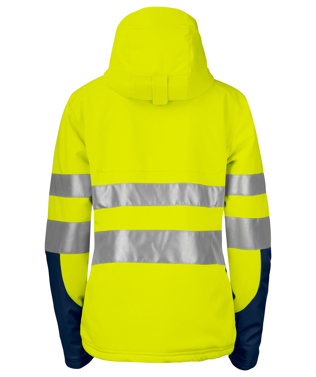 ProJob vinterjacka dam 6424, Gul/Marinbl&aring;, large image number 2