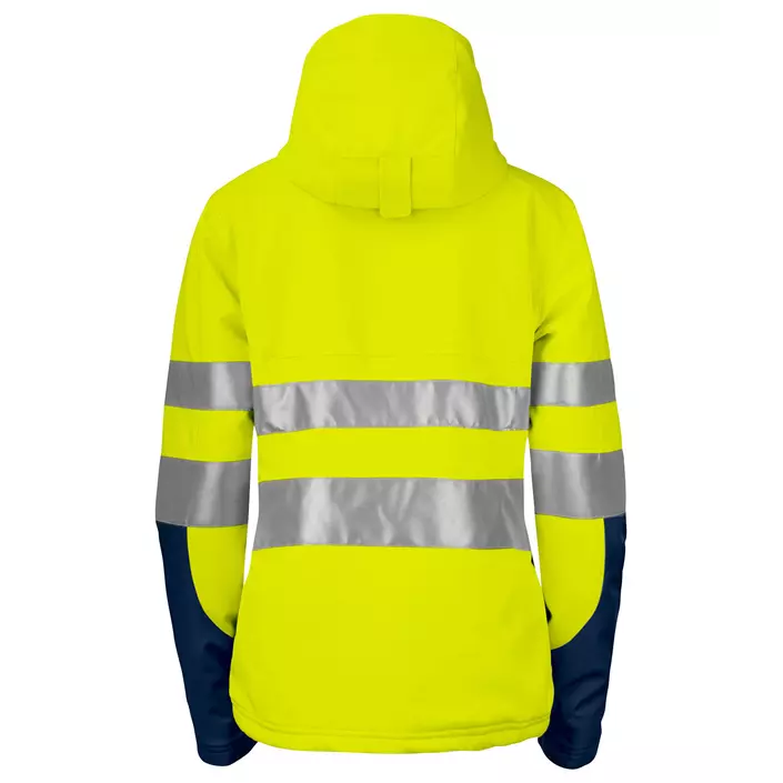 ProJob women's winter jacket 6424, Yellow/Marine, large image number 2