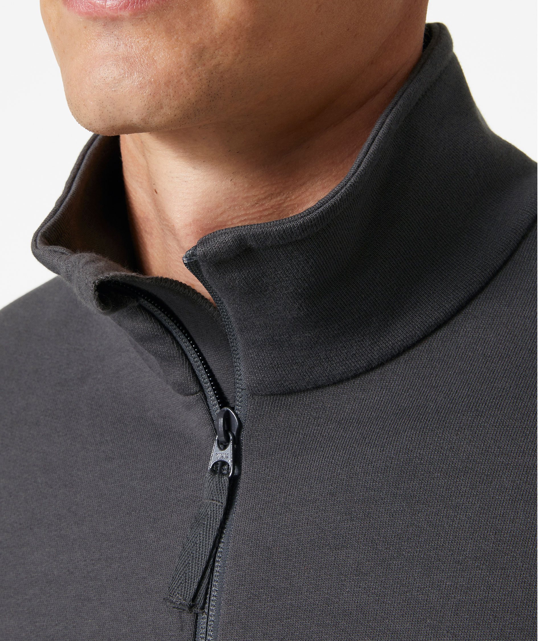 Helly Hansen Classic half zip sweatshirt, Dark Grey, large image number 4