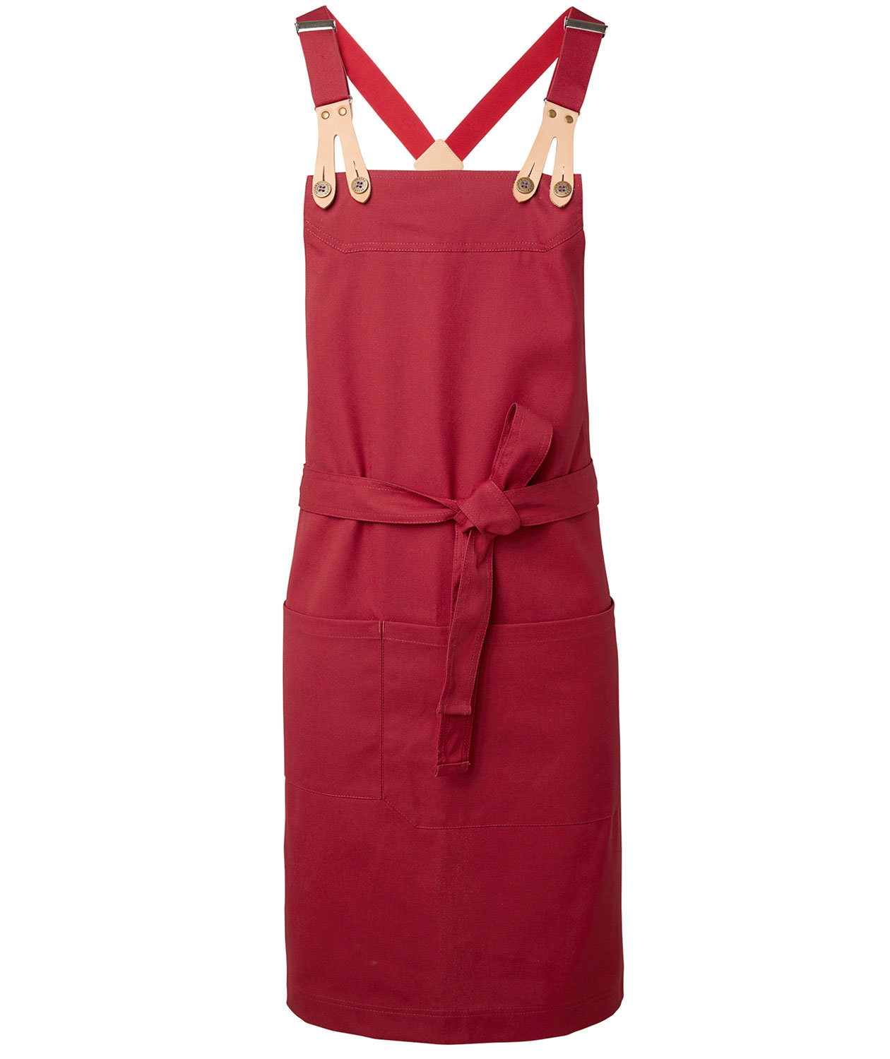 Segers 4078 Latzsch&uuml;rze mit Tasche, Rot, Rot, large image number 3