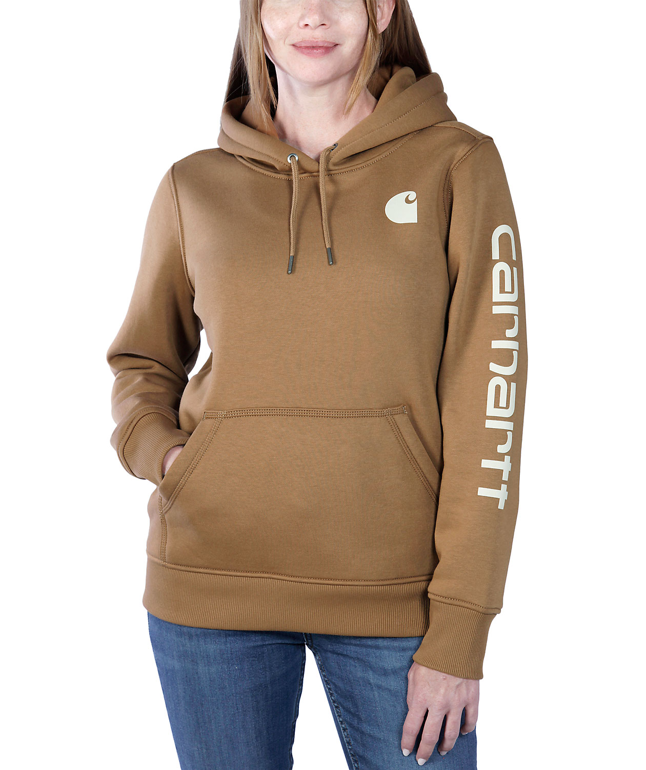 Carhartt Clarksburg hoodie dam, Carhartt Brown
