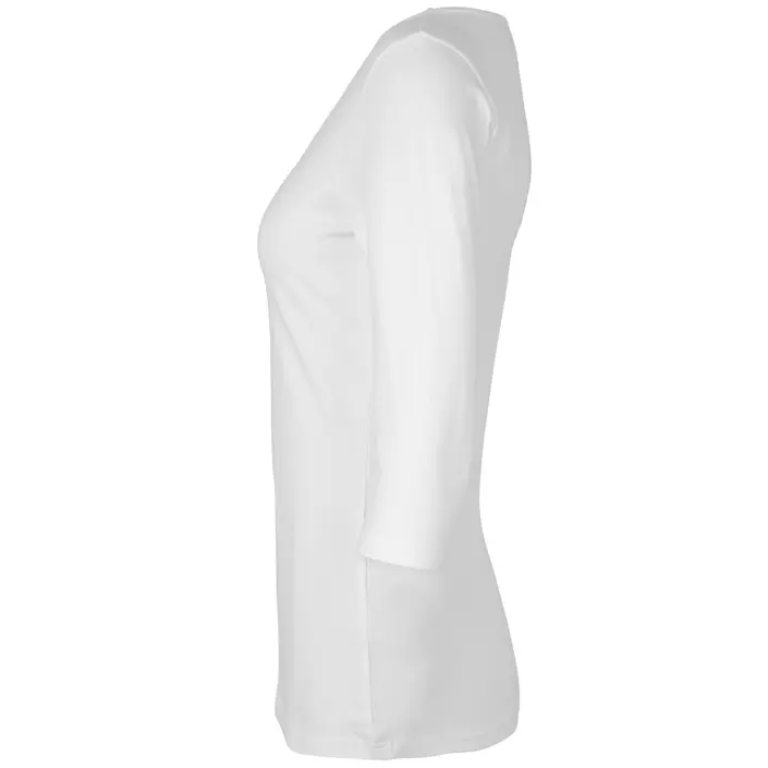 ID 3/4-Ärmliges Damen Stretch T-Shirt, Weiß, large image number 2