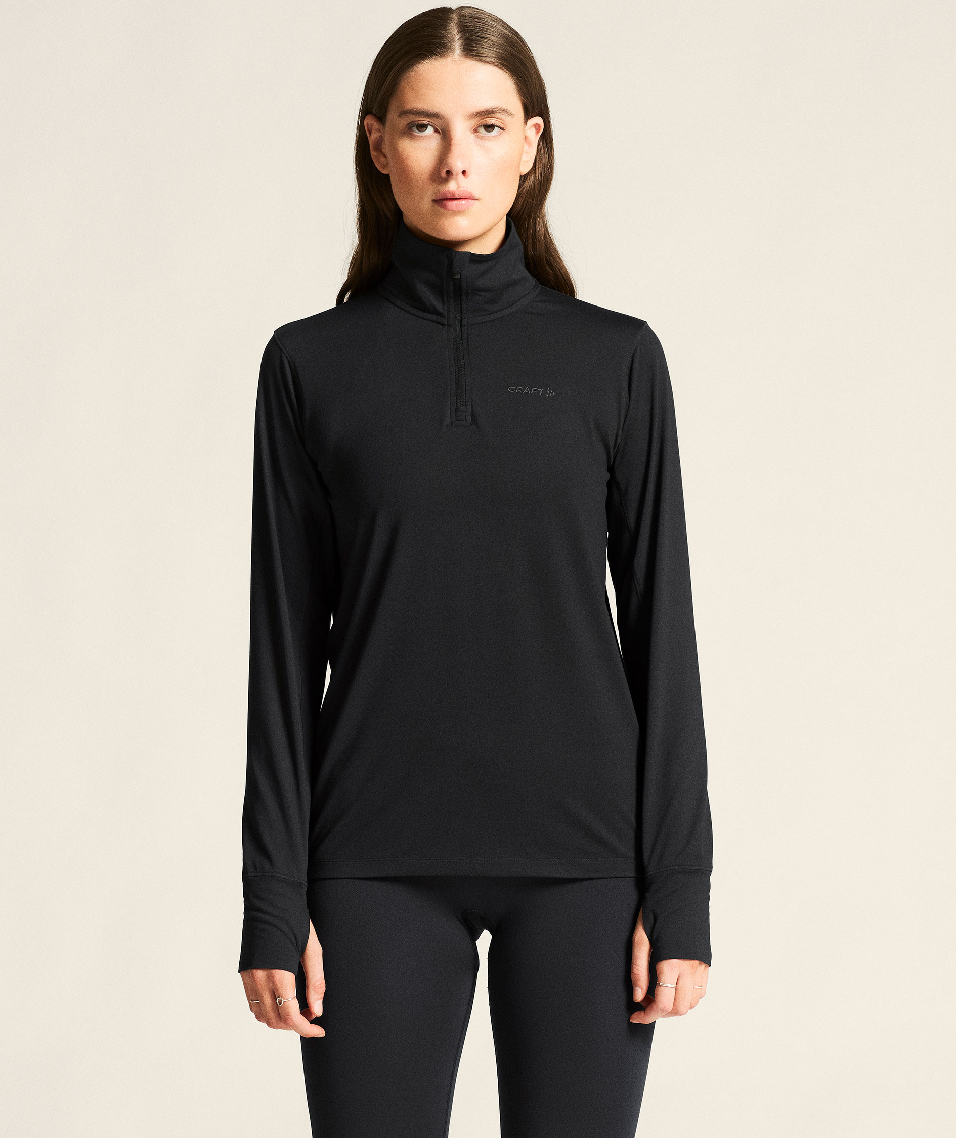 Craft Flow women's half zip baselayer sweater