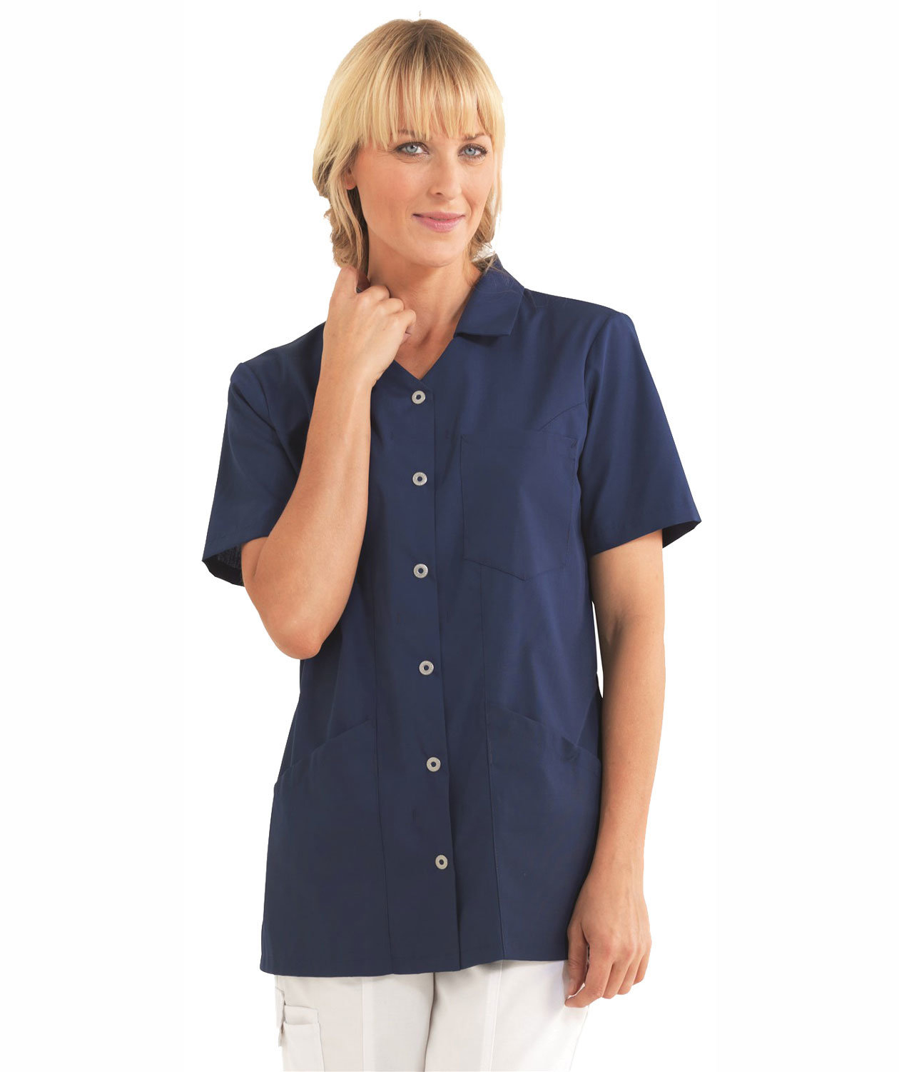 Kentaur short-sleeved women's shirt, Sailorblue