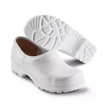 Sika Flex LBS safety clogs with heel cover S2, White