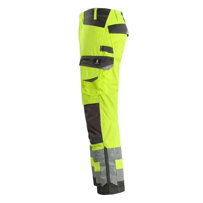 Mascot Safe Supreme Kendal arbeidsbukse, Hi-vis Gul/Mørk antrasitt, large image number 1