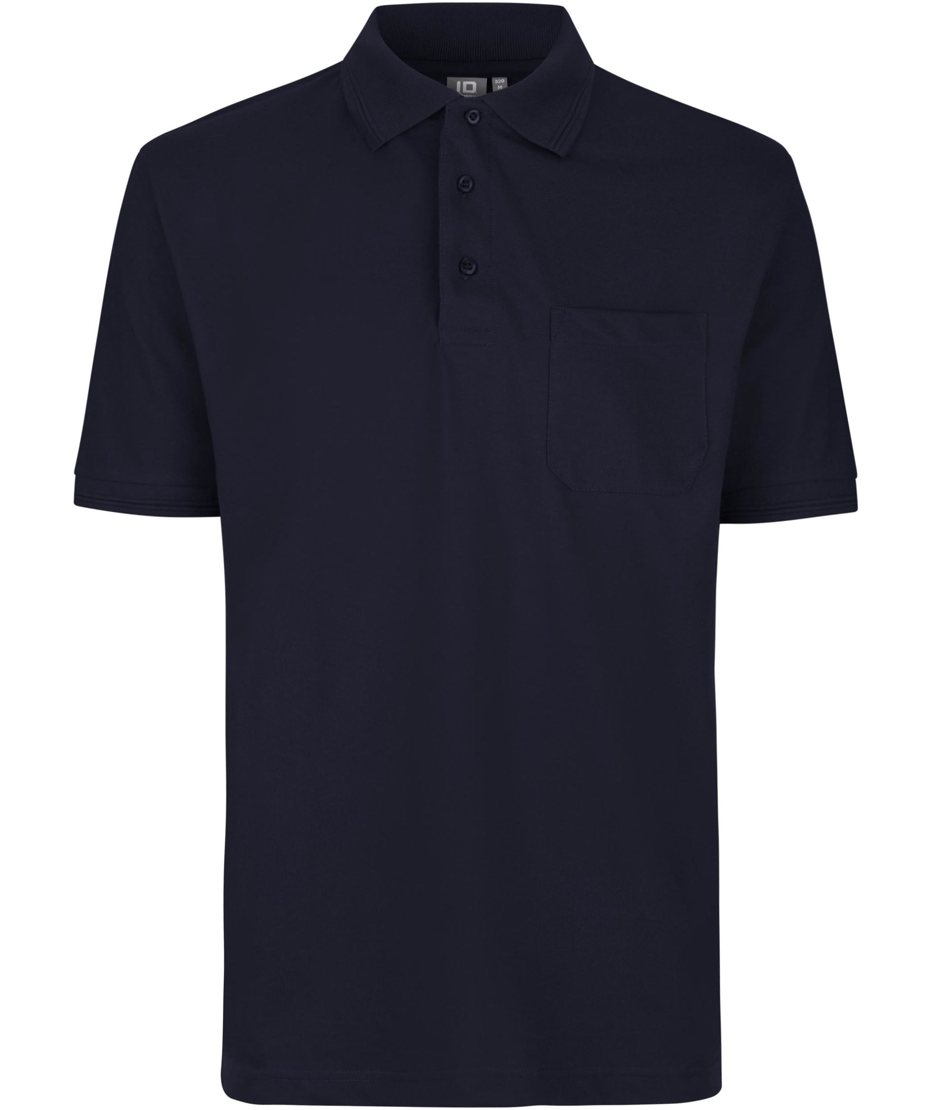ID PRO Wear Polo shirt with chest pocket, Marine Blue