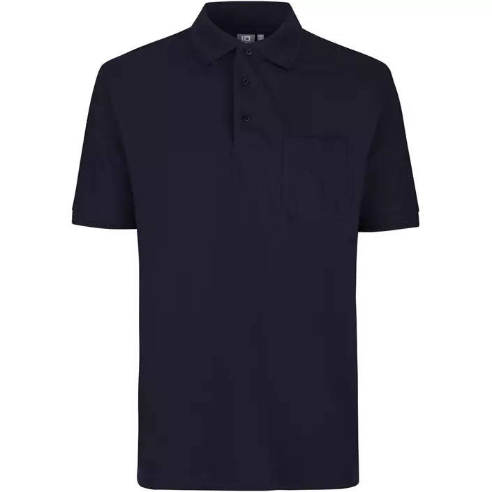 ID PRO Wear Polo shirt with chest pocket, Marine Blue, large image number 0