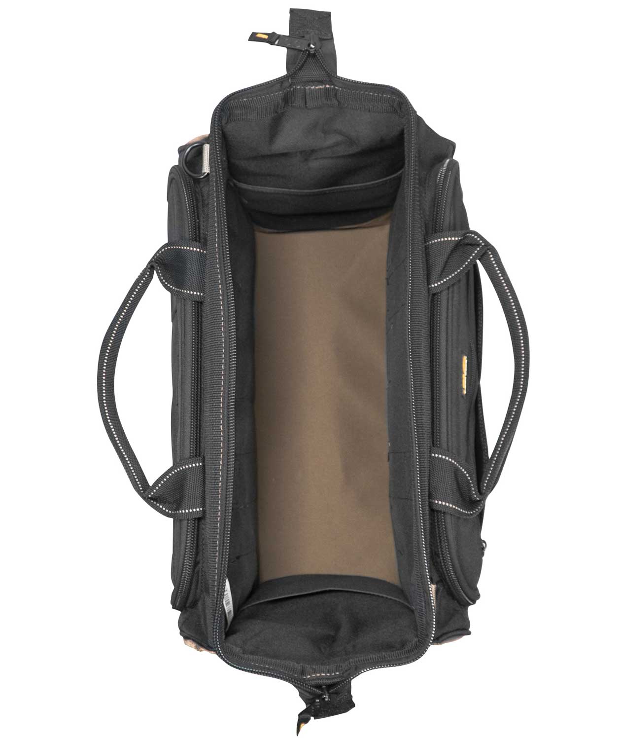 CLC Work Gear 1539 large tool bag 29L, Black/Brown, Black/Brown, large image number 2