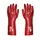 Portwest PVC protection gloves, 35 cm, Red, Red, swatch