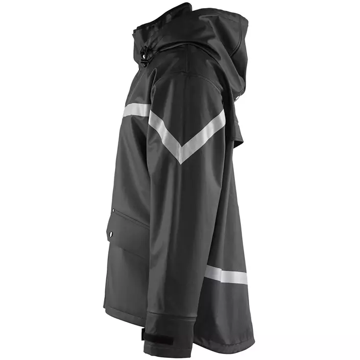 Blåkläder rain jacket, Black, large image number 3