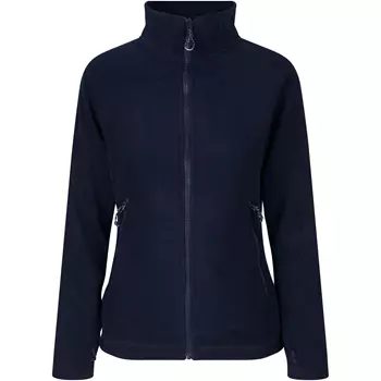 ID Zip'n'mix Active women's fleece sweater, Marine Blue