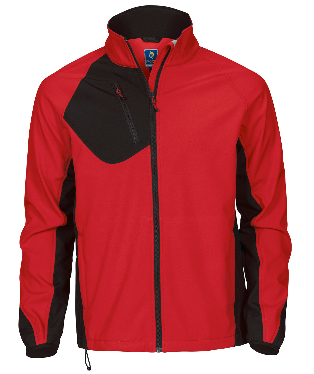 ProJob softshell jacket 2422, Red, Red, swatch