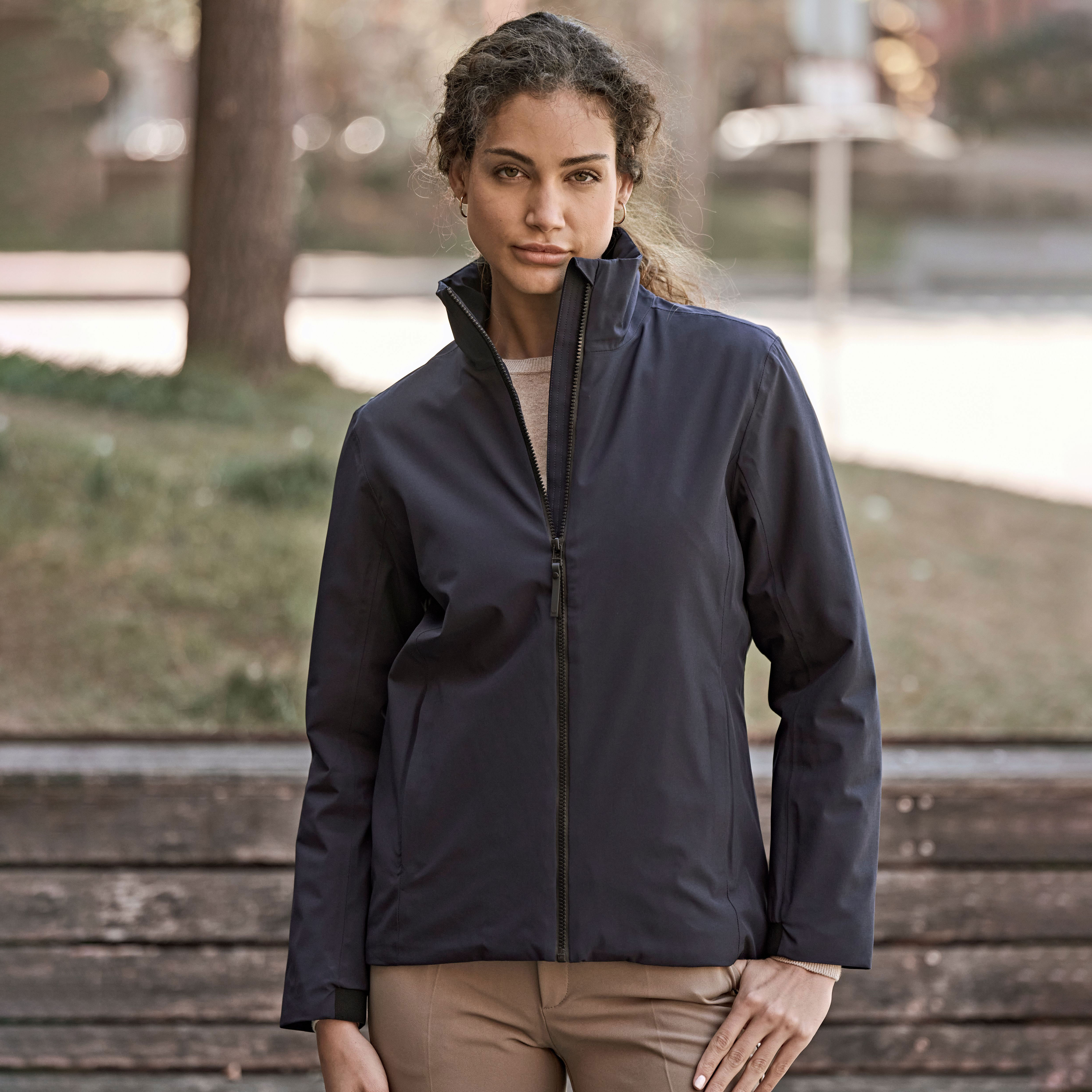 Tee Jays All Weather damejakke, Deep Navy