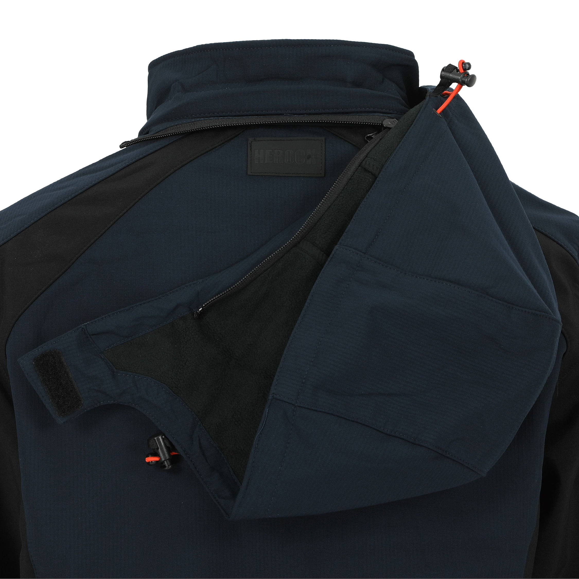 HEROCK Trystan softshell jacket, Navy/black, large image number 13
