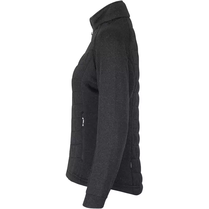 ID quilted women's fleece jacket, Graphite Melange, large image number 2