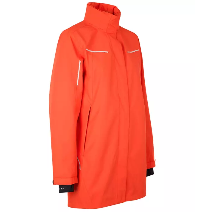 ID Zip'n'mix women's shell jacket, Orange, large image number 2