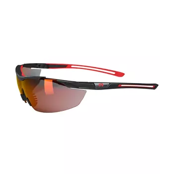 Hellberg Argon AF/AS safety glasses, Red