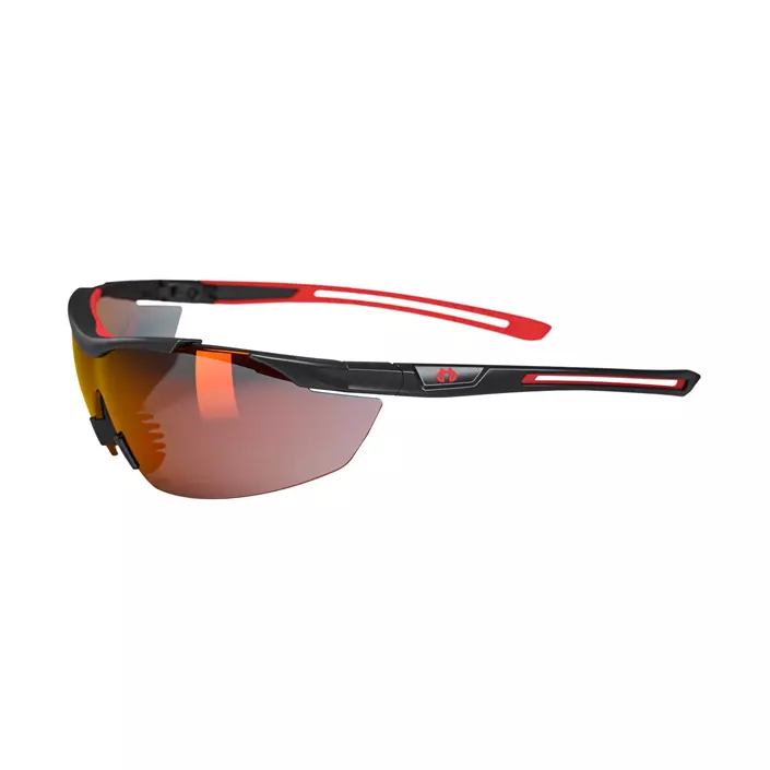 Hellberg Argon AF/AS safety glasses, Red, Red, large image number 0