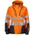 ProJob women's shell jacket 6423, Orange/Black, Orange/Black, swatch