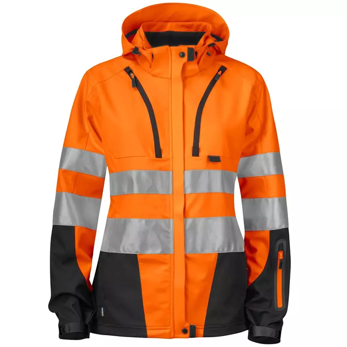 ProJob women's shell jacket 6423, Orange/Black, large image number 0