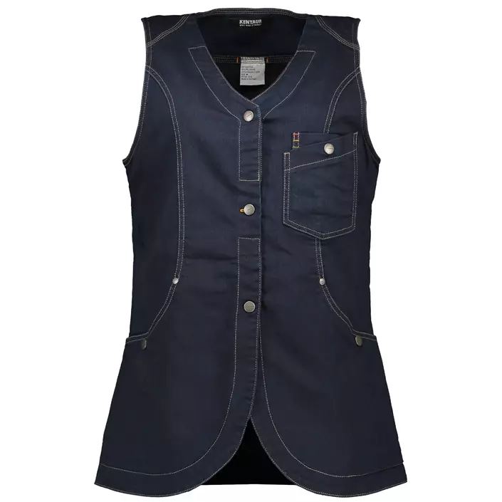 Kentaur damevest, Dark denim, large image number 0
