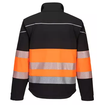 Portwest PW3 softshell jacket, Hi-Vis Black/Orange