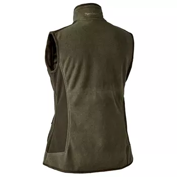 Deerhunter Lady Pam Bonded women's fleece vest, Graphite green melange