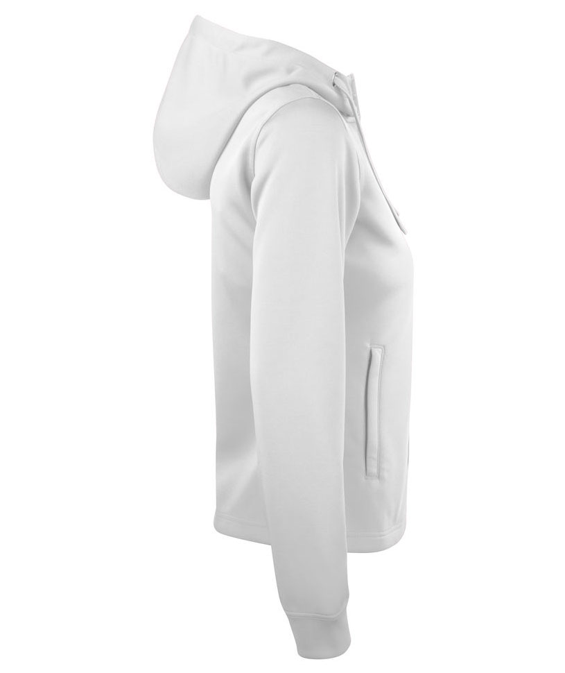 Clique Basic Active dame h&aelig;ttetr&oslash;je, Hvid, large image number 4