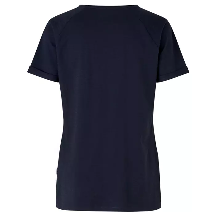 ID Core Slub dame T-skjorte, Navy, large image number 1