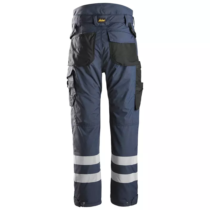 Snickers AllroundWork 37.5® winter trousers 6619, Navy/Black, large image number 1