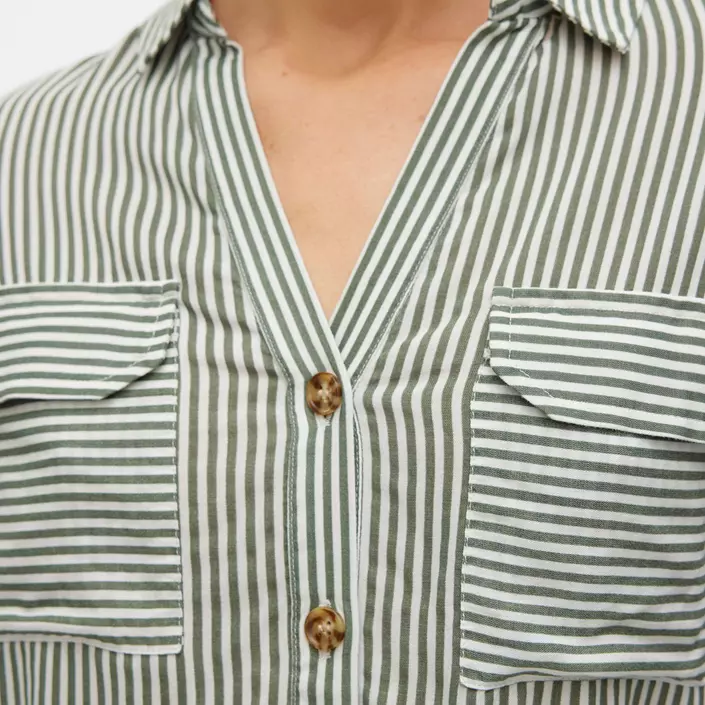 Vero Moda VMBUMPY skjorta dam, Laurel Wreath Stripe, large image number 4