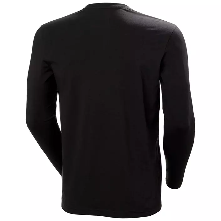 Helly Hansen long-sleeved T-shirt, Black, large image number 1