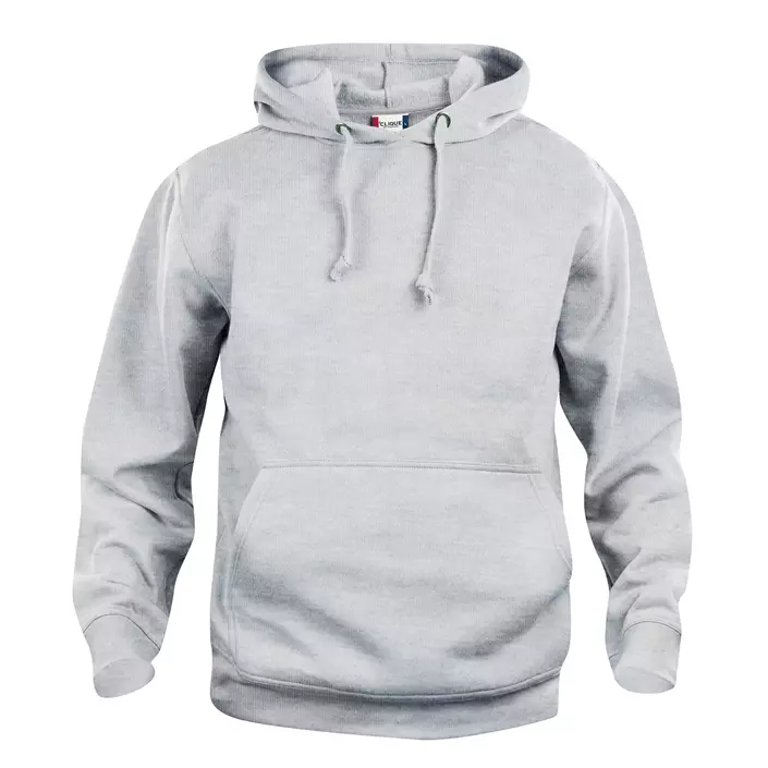 Clique Basic hoodie, Ash Grey, large image number 0