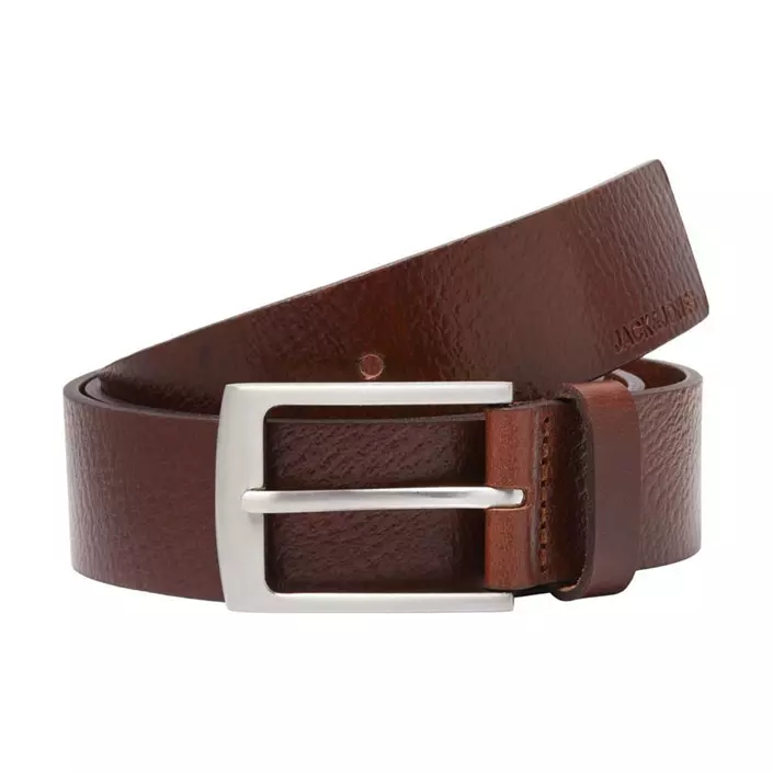 Jack & Jones JACSTOCKHOLM läderbälte, Brown Stone, large image number 0