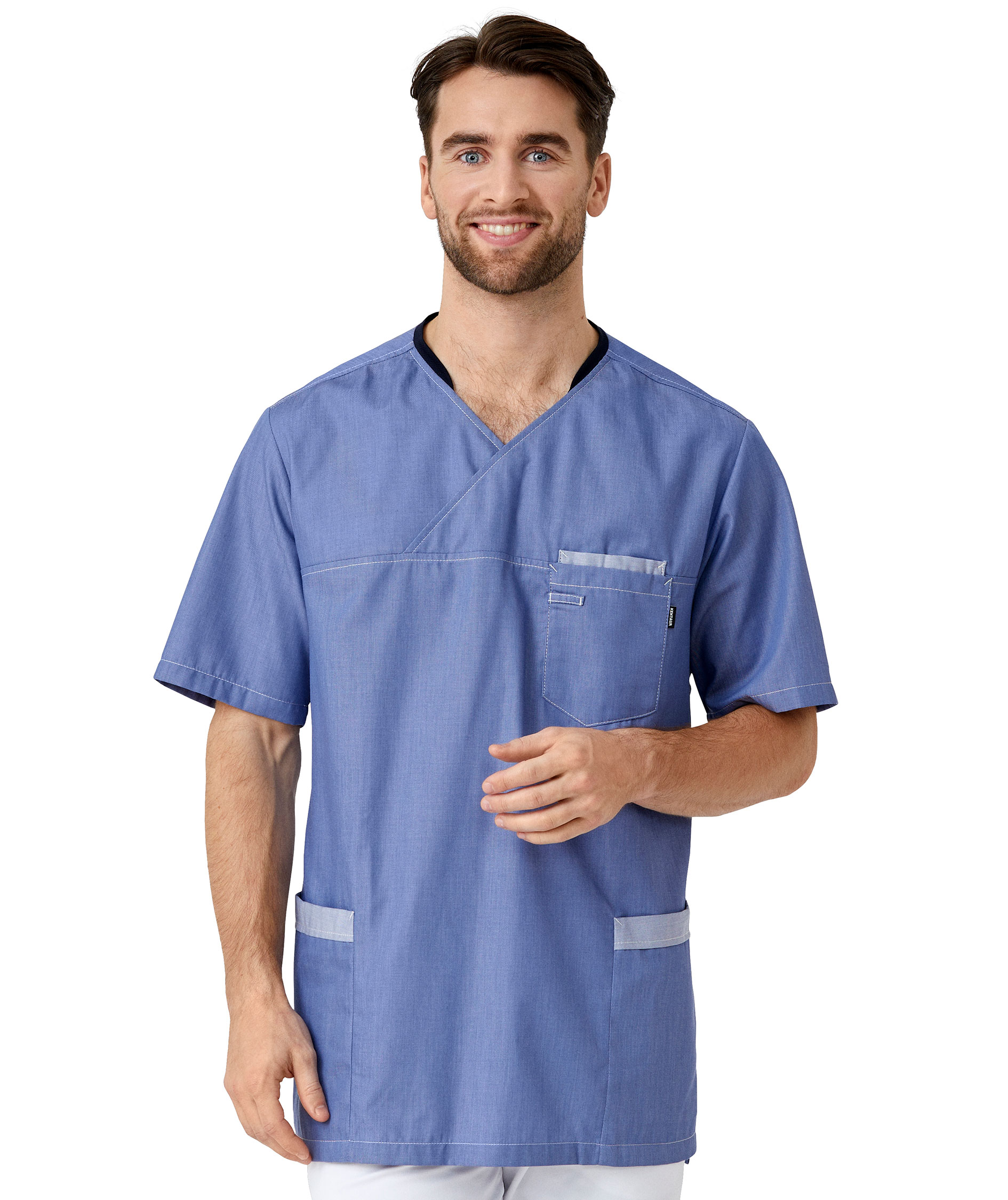 Kentaur smock, Dusty blue