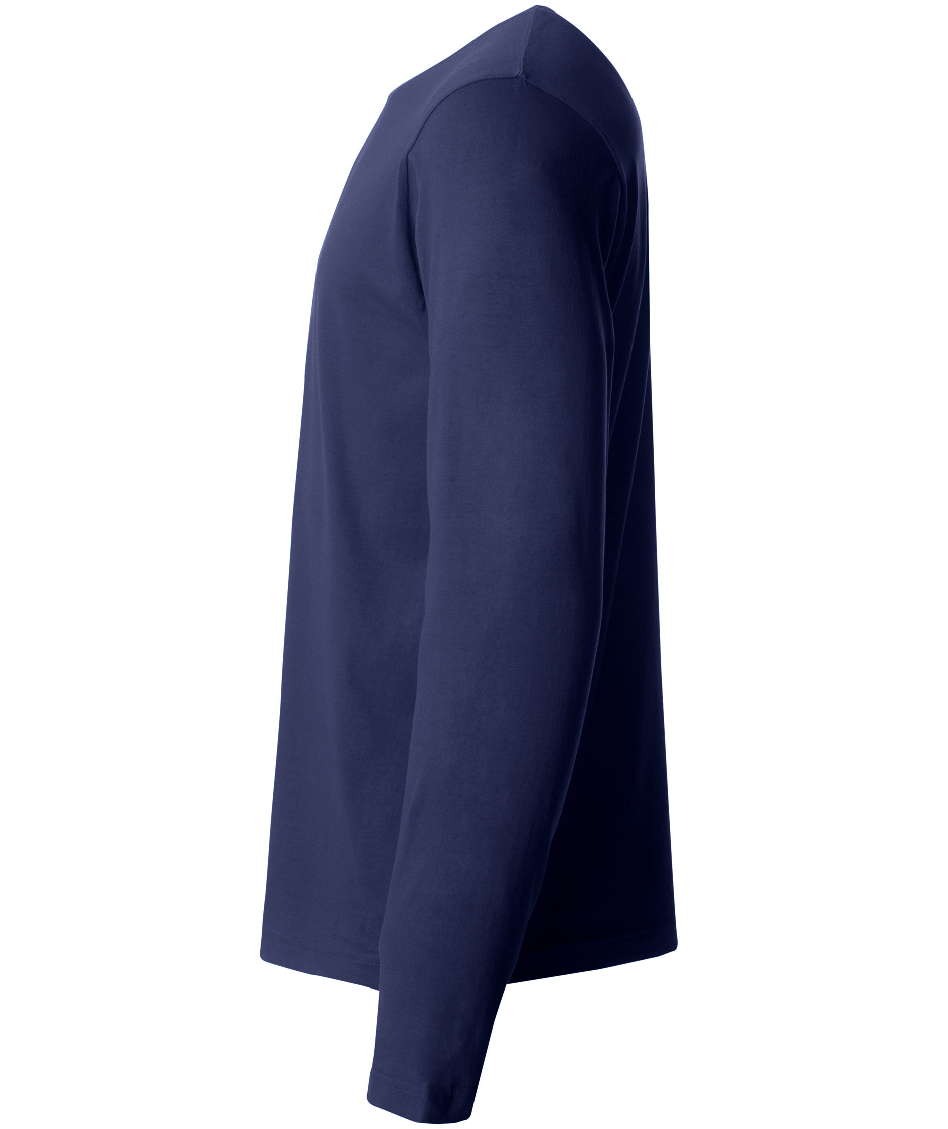Clique Basic-T lang&aelig;rmet T-shirt, Dark navy, large image number 3