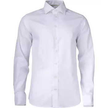 J. Harvest & Frost Twill Yellow Bow 50 regular fit shirt, White