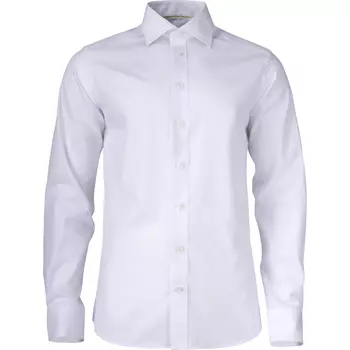 J. Harvest & Frost Twill Yellow Bow 50 regular fit shirt, White