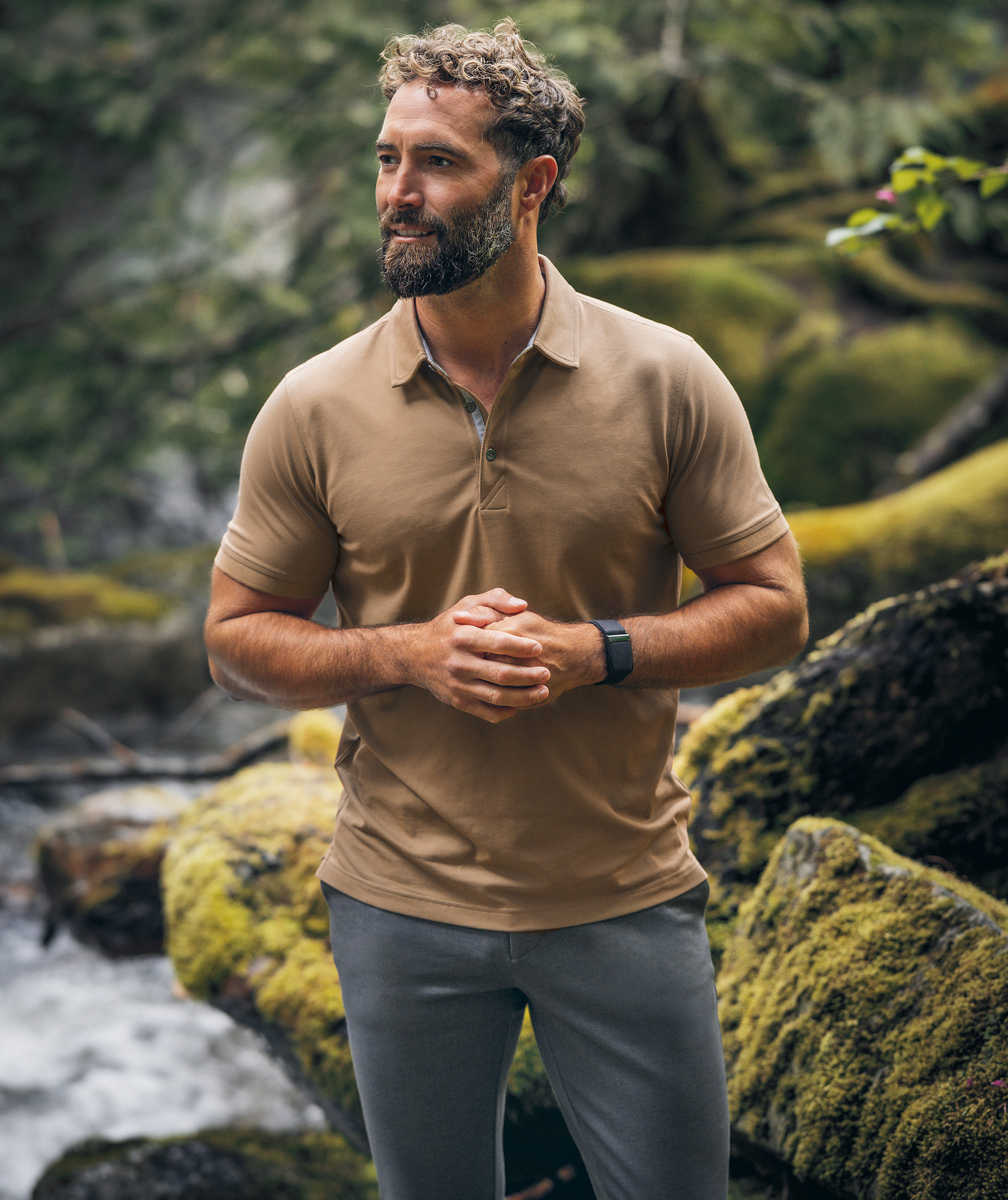 Cutter & Buck Advantage Premium Polo, Khaki