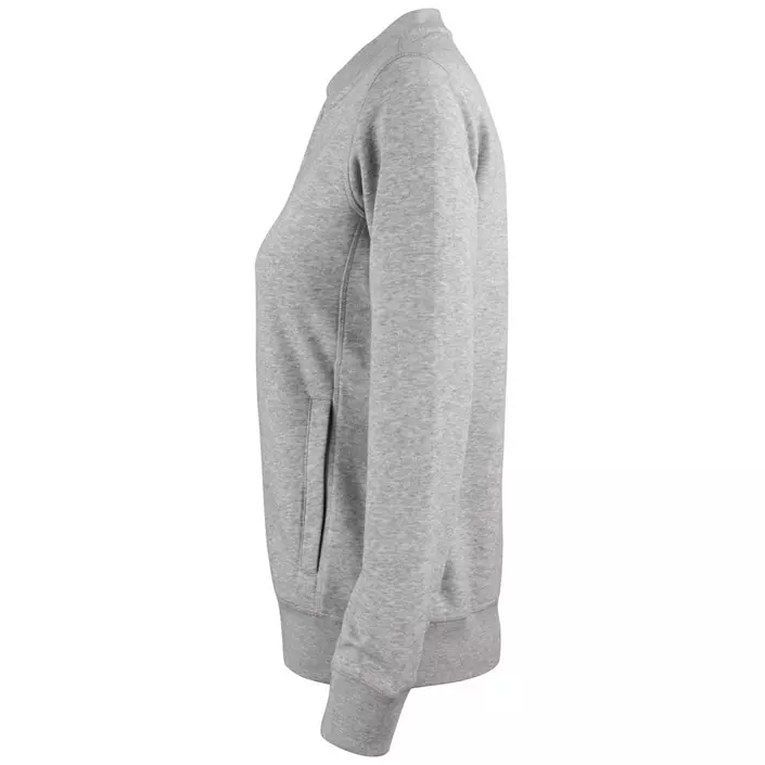 Clique Premium OC women's cardigan, Grey Melange, large image number 3
