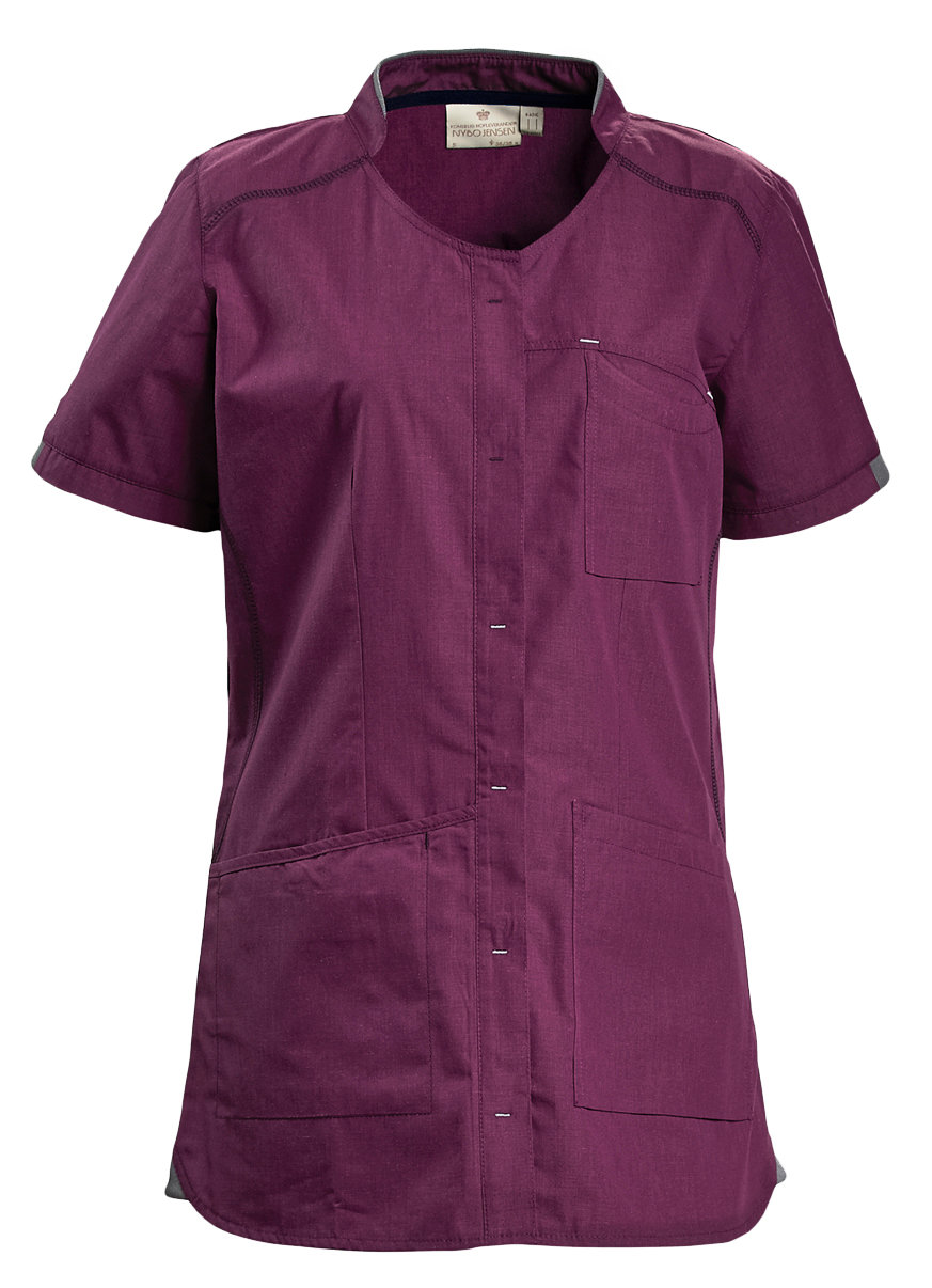 Nybo Workwear Sporty dame tunika, Bordeaux, large image number 0