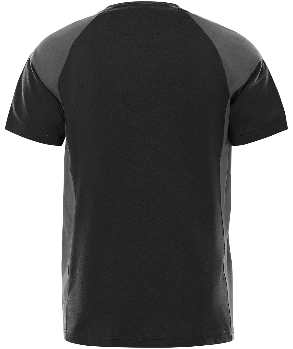 Fristads Heavy T-shirt 7046 GTM, Black/Grey, Black/Grey, large image number 2