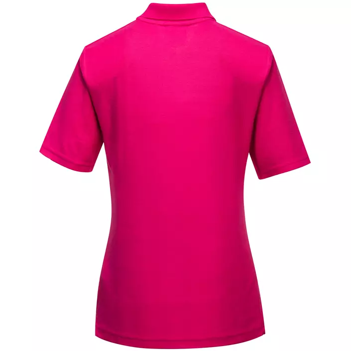 Portwest Napels dame polo T-shirt, Pink, large image number 2
