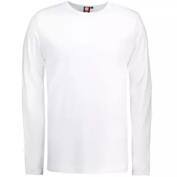 ID Interlock long-sleeved T-shirt, White
