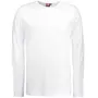 ID Interlock langärmeliges T-Shirt, Weiß ID Interlock langärmeliges T-Shirt