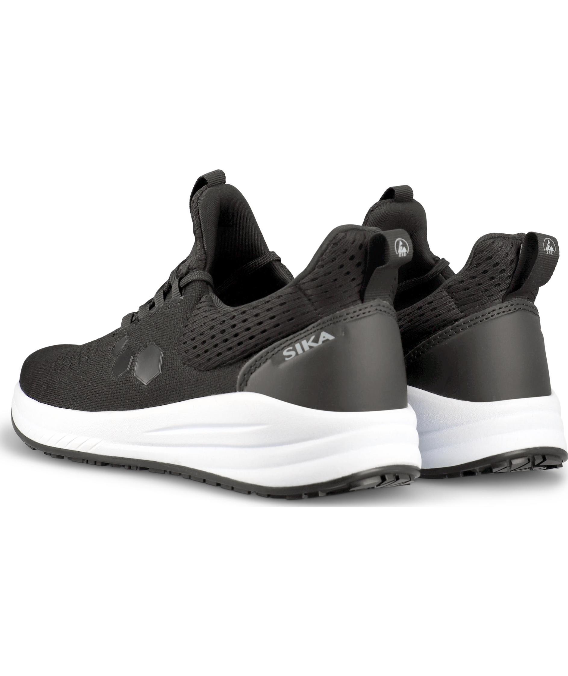 Sika Sprint Knit Lace arbetsskor O1, Svart/Vit, large image number 5