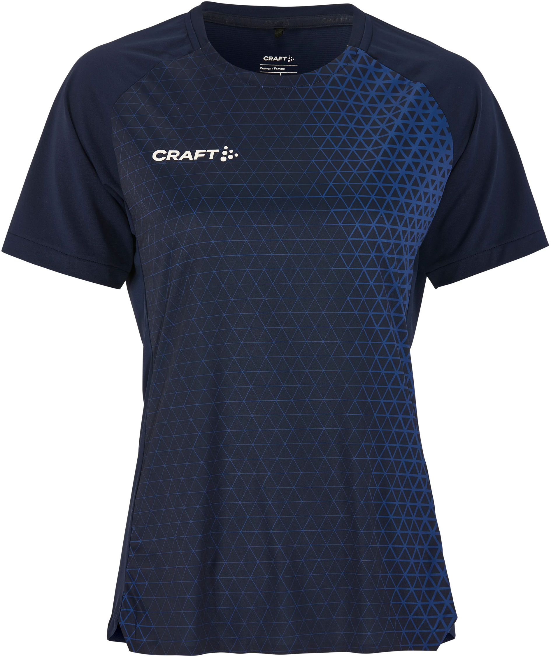 Craft Extend 2.0 Graphic dame T-shirt, Navy, Navy, swatch